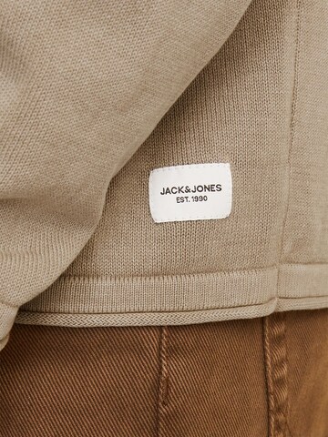 JACK & JONES Pullover 'Leo'‌‌‌ in Braun