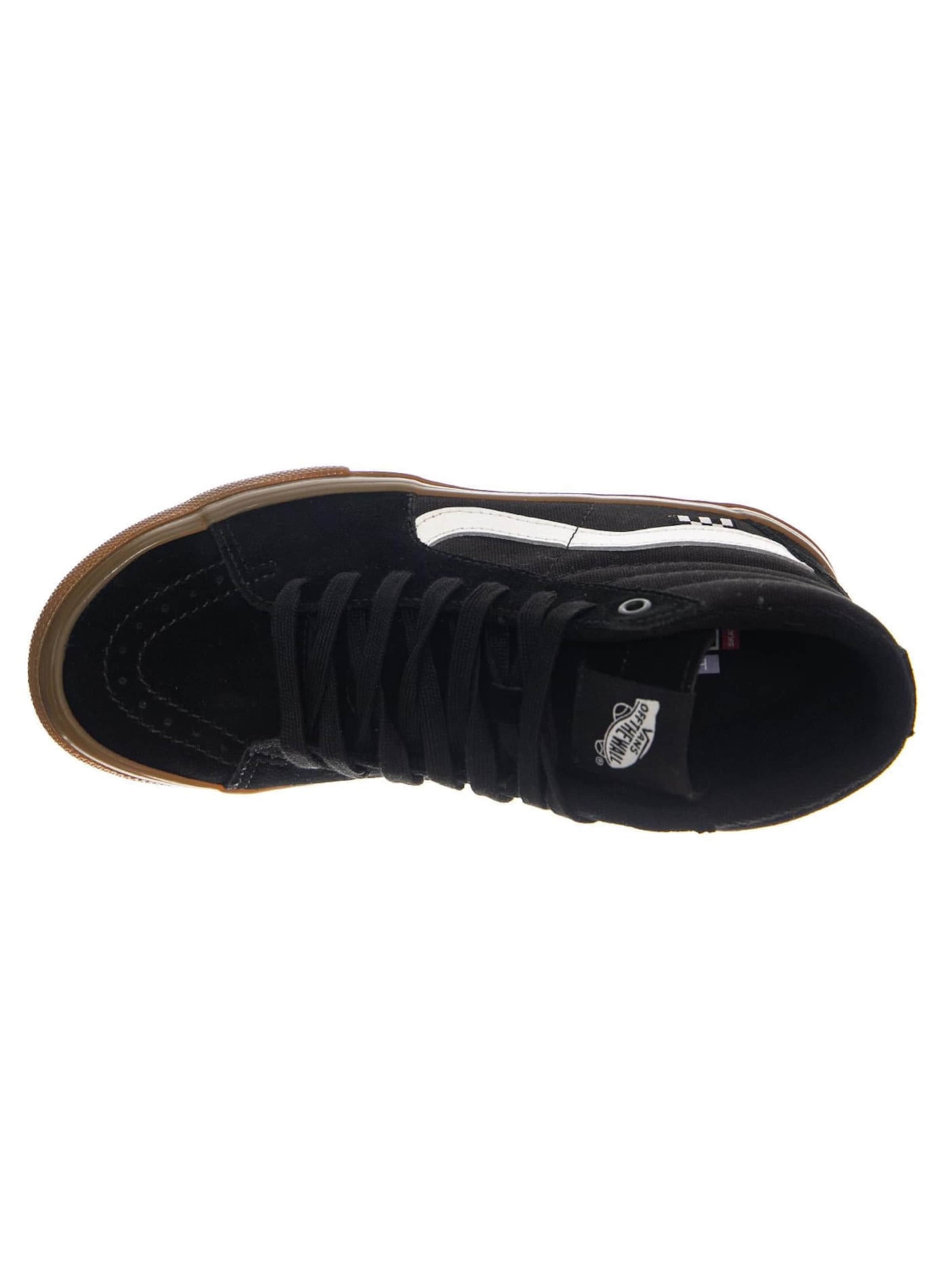 VANS Sporty snøresko 'Skate SK8-HI Black Shoes' i sort