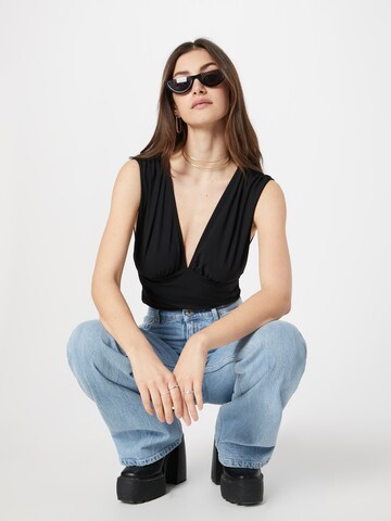 REPLAY Shirt bodysuit in Black