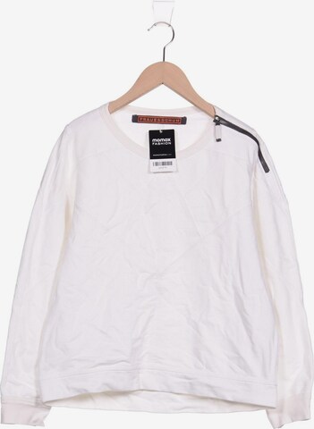 Frauenschuh Sweatshirt & Zip-Up Hoodie in L in White: front