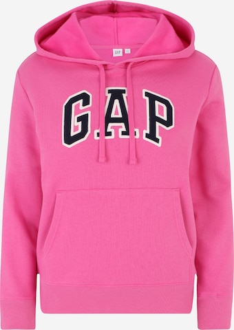 Gap Petite Sweatshirt 'HERITAGE' i rosa: framsida