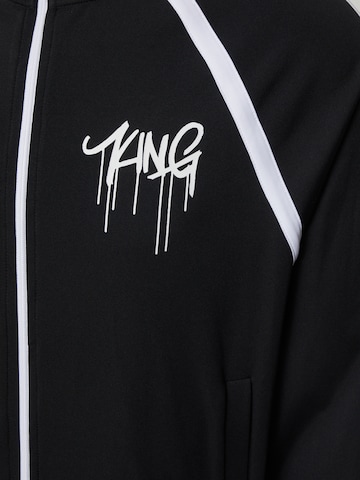 ABOUT YOU x Kingsley Coman Sweat jacket 'Dylan' in Black
