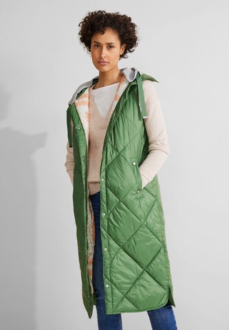 STREET ONE Vest in Green: front