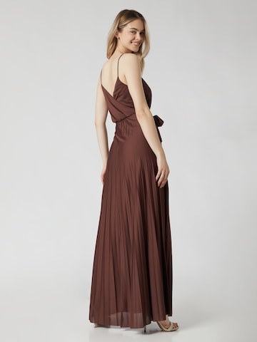 Guido Maria Kretschmer Women Evening dress 'Adena' in Brown