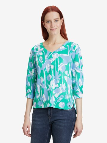 Betty & Co Blouse in Blauw: voorkant