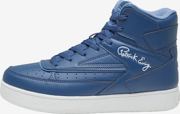 Sneaker alta 'Rebound' di Ewing in blu: frontale