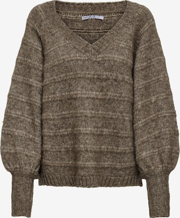 Pull-over ONLY en marron : devant