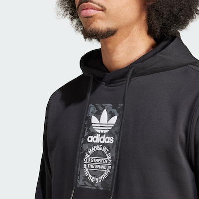 ADIDAS ORIGINALS Sweatshirt in anthrazit / dunkelgrau / schwarz / weiß, Produktansicht