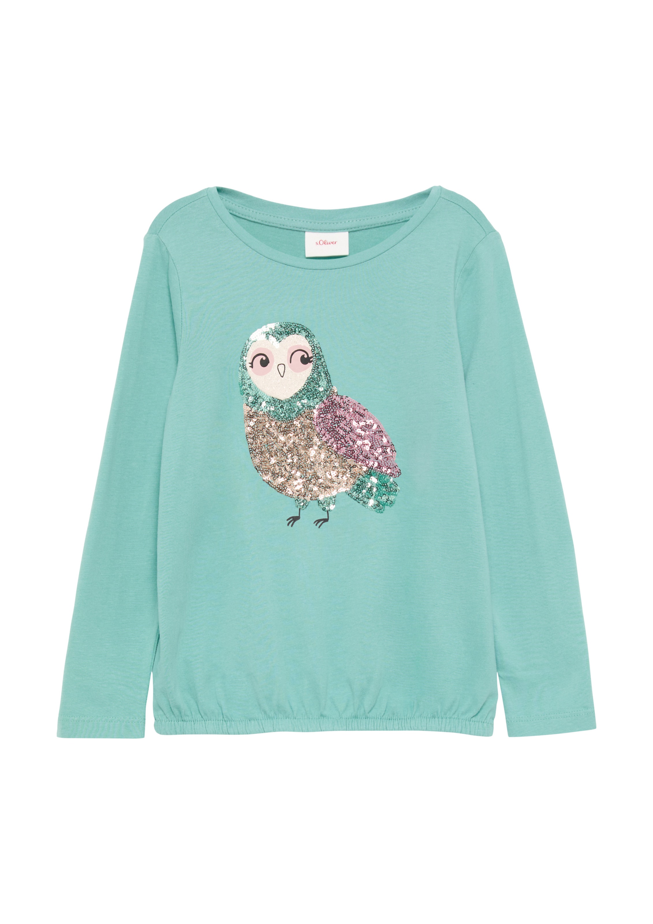 T-Shirt s.Oliver en vert : devant