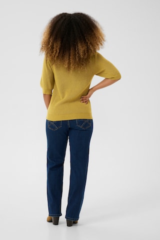 Cream Pullover 'CRDela' in Gelb
