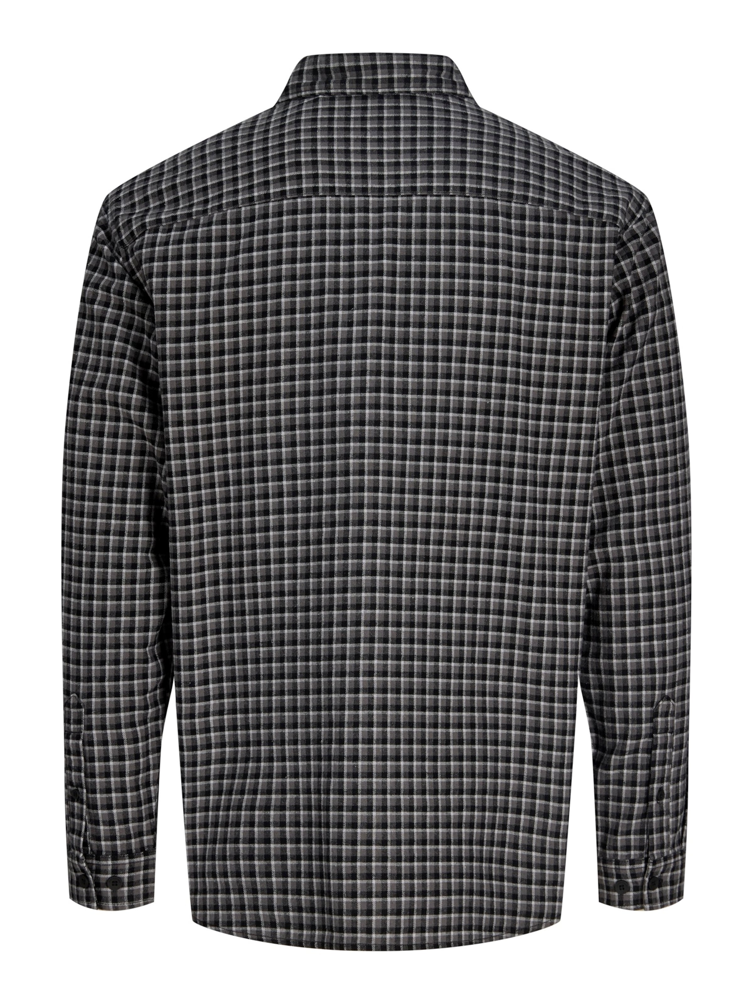 Jack & Jones Plus Comfort Fit Риза 'JJCARTER' в черно