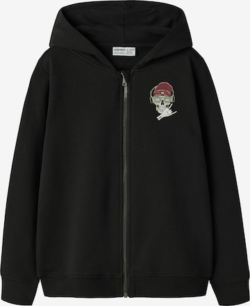 NAME IT Sweatvest in Zwart: voorkant