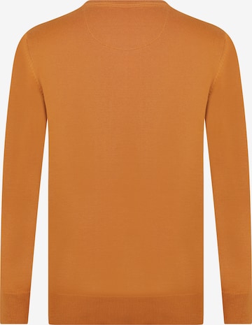 DENIM CULTURE Pullover 'Mathevv' in Orange