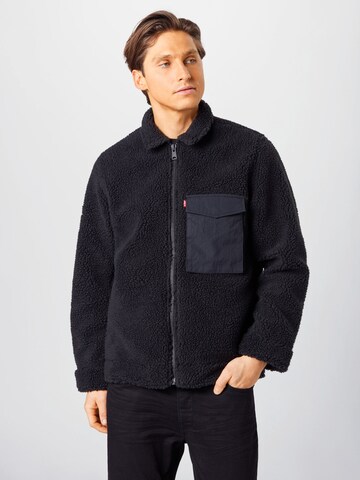 LEVI'S ® Übergangsjacke 'Mason Minimalist' in Schwarz: Vorderseite