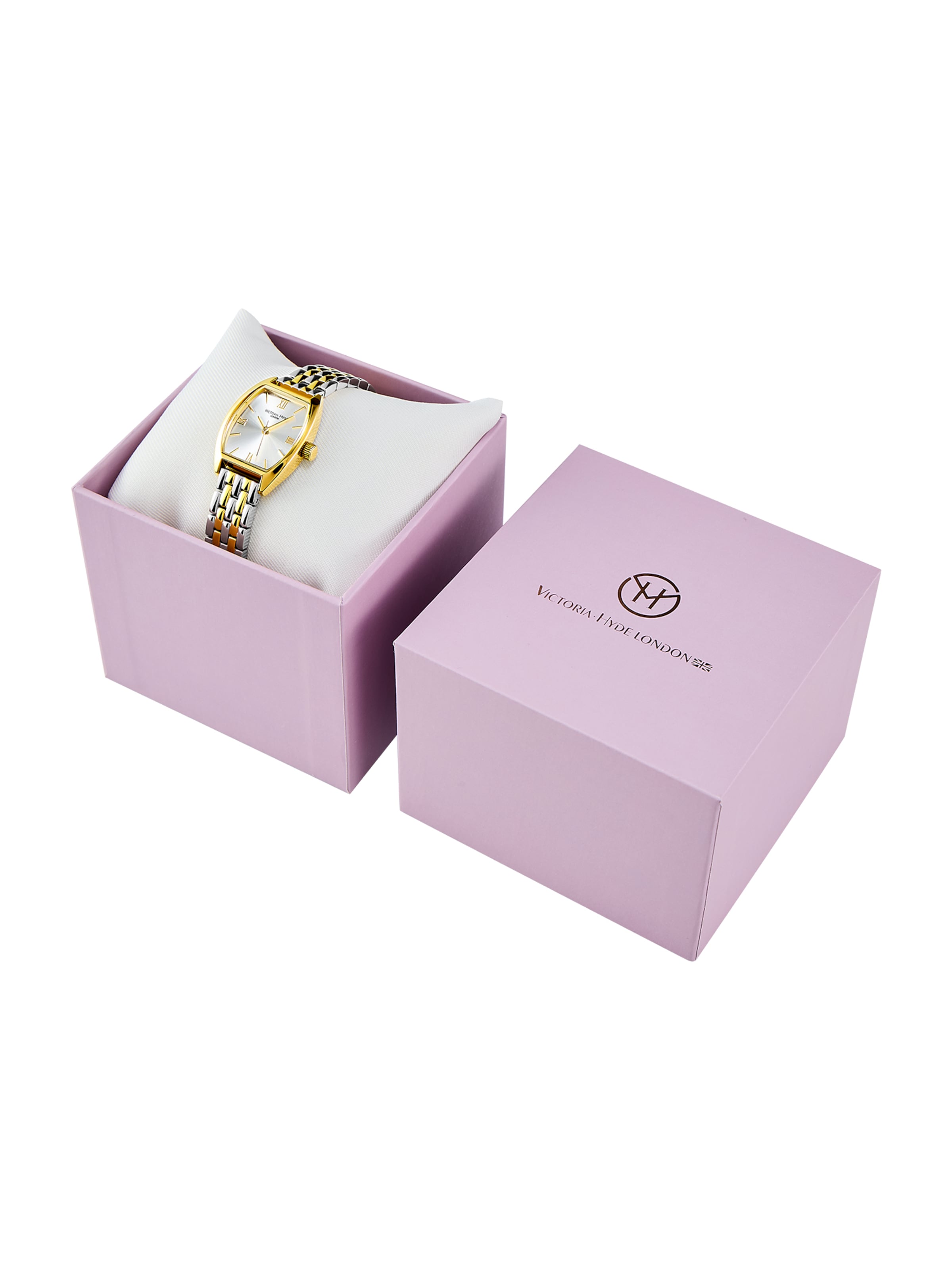 Victoria Hyde Analog Watch 'Barrel' in Gold