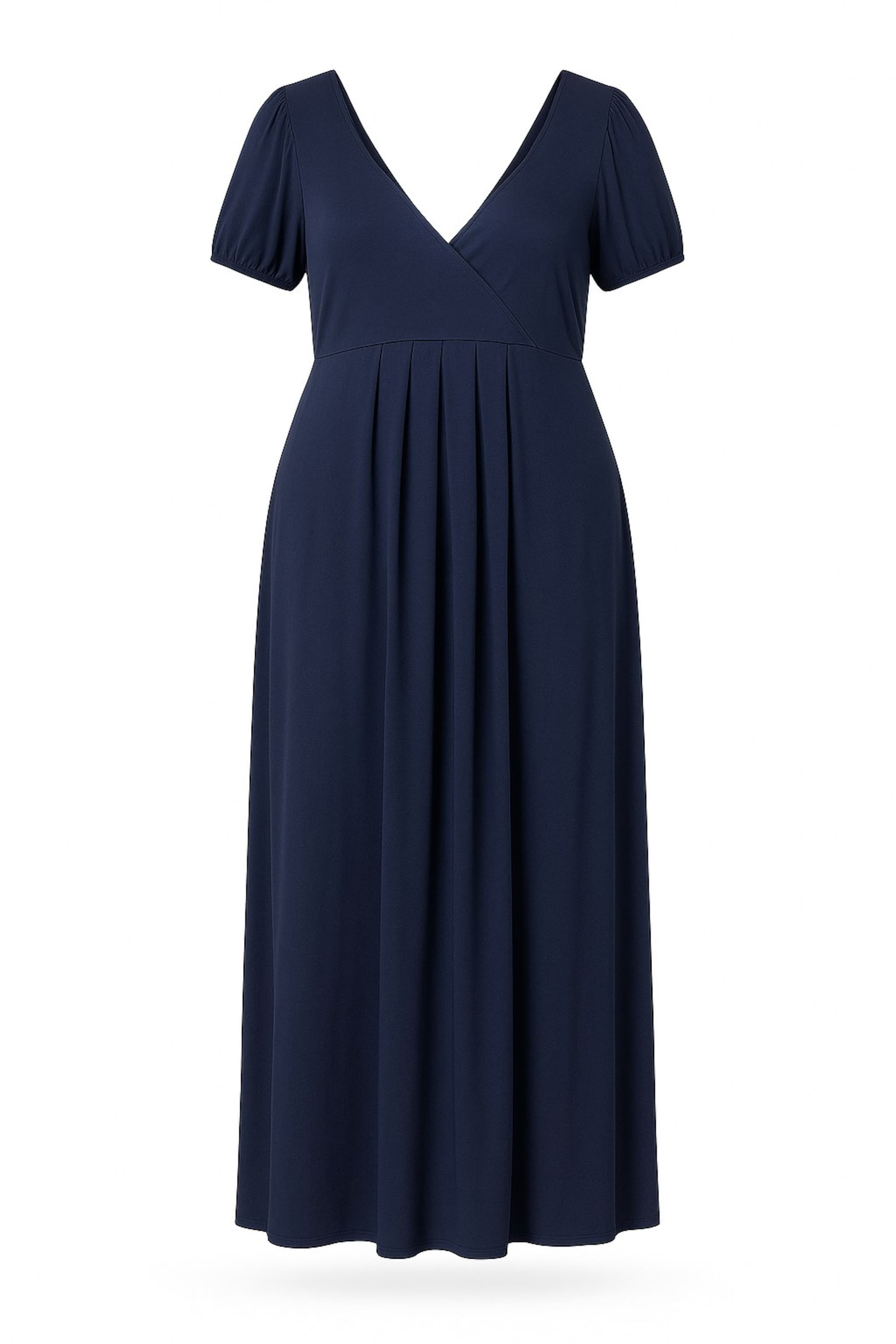 Stil Diva Kleid in Blau: Vorderseite