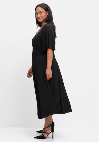 SHEEGO Abendkleid in Schwarz