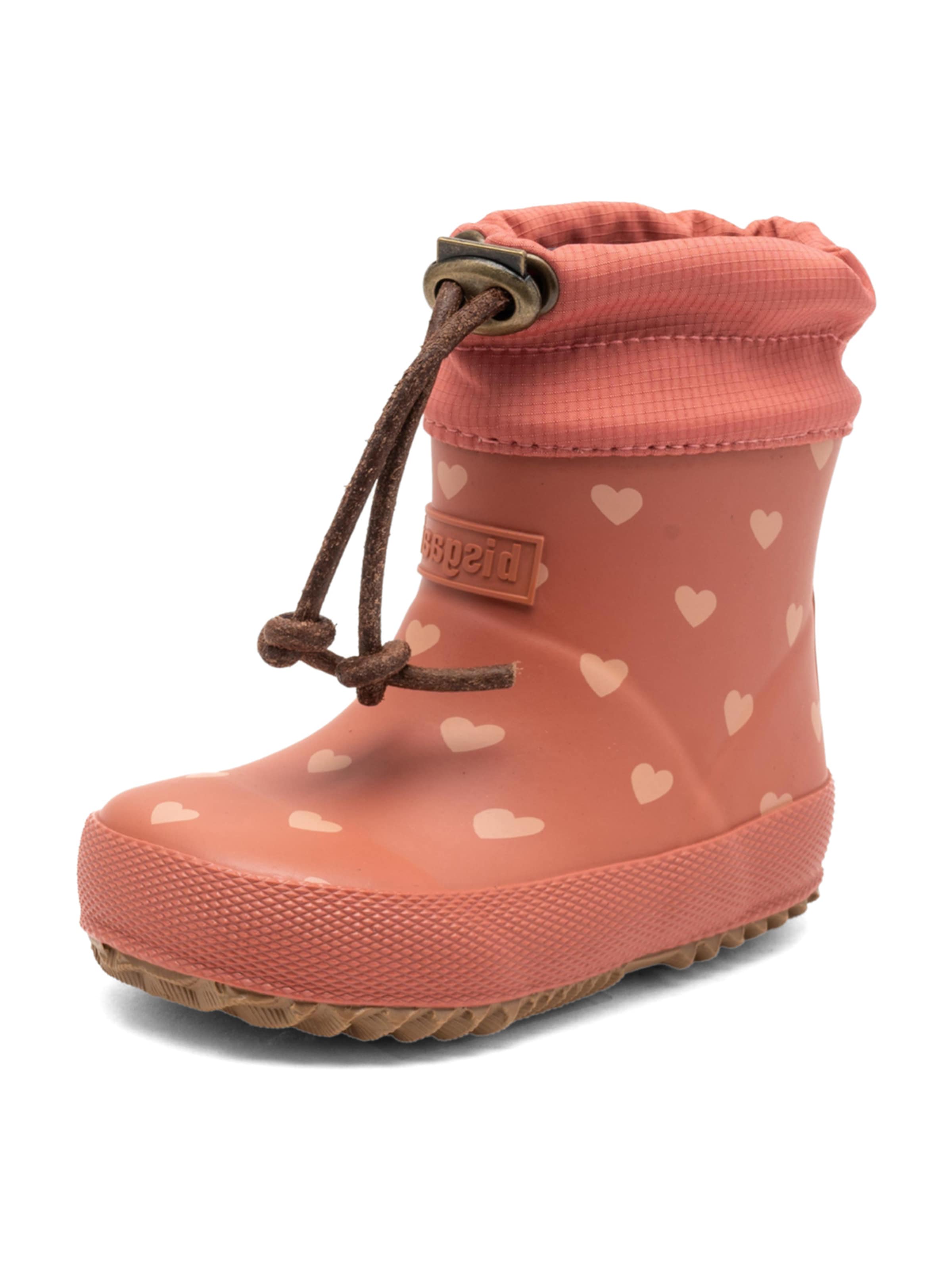 BISGAARD Rubber boot in Pink: front