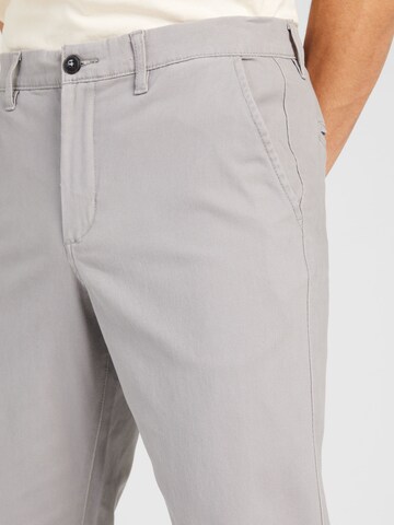 JACK & JONES Regularen Chino hlače 'OLLIE DAVE' | siva barva