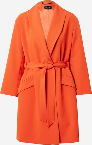 Palton de primăvară-toamnă de la COMMA pe portocaliu: față