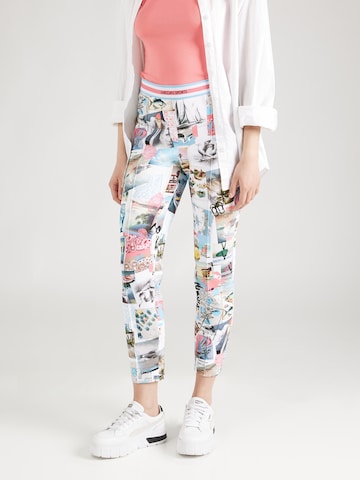 Coupe slim Pantalon Marc Cain en mélange de couleurs : devant