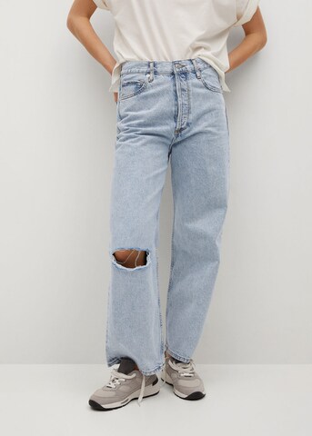 Wide leg Jeans 'Gabriela' di MANGO in blu: frontale