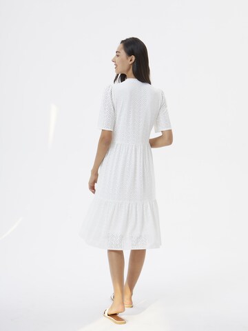 AIKI KEYLOOK Kleid 'Ghost Story' in Weiß