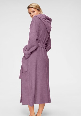 andas Long Bathrobe in Purple