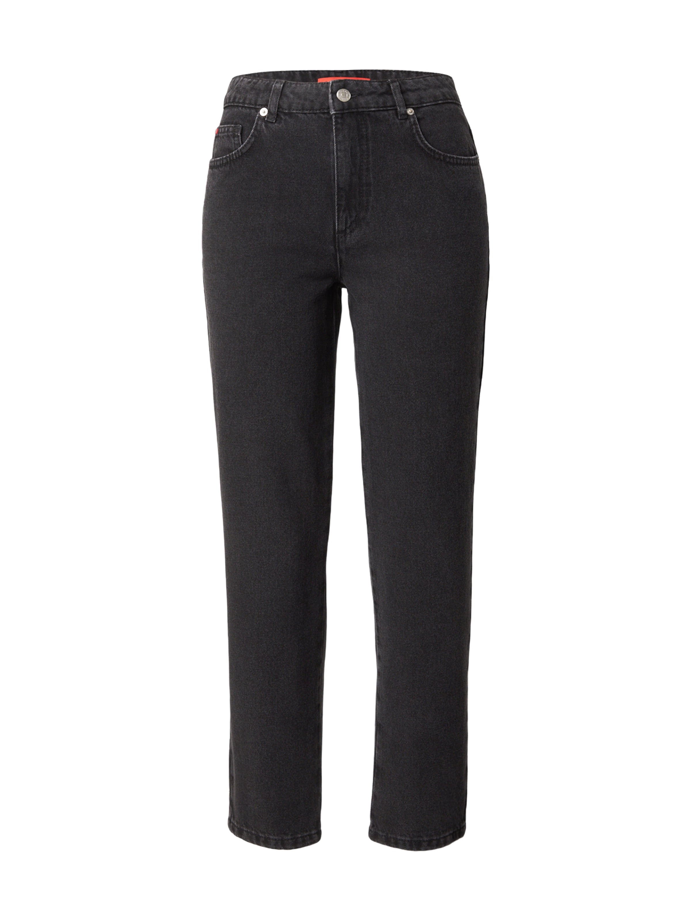Coupe slim Jean 'OGENE' MAX&Co. en noir : devant