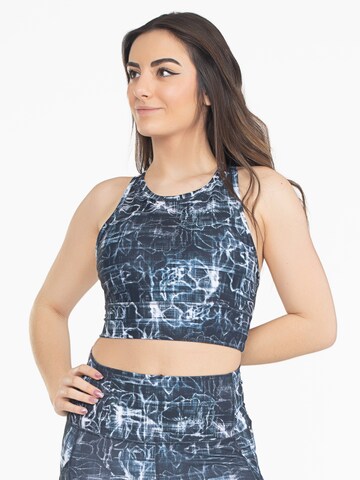 Spyder - Soutien Bustier Soutien de desporto em azul: frente