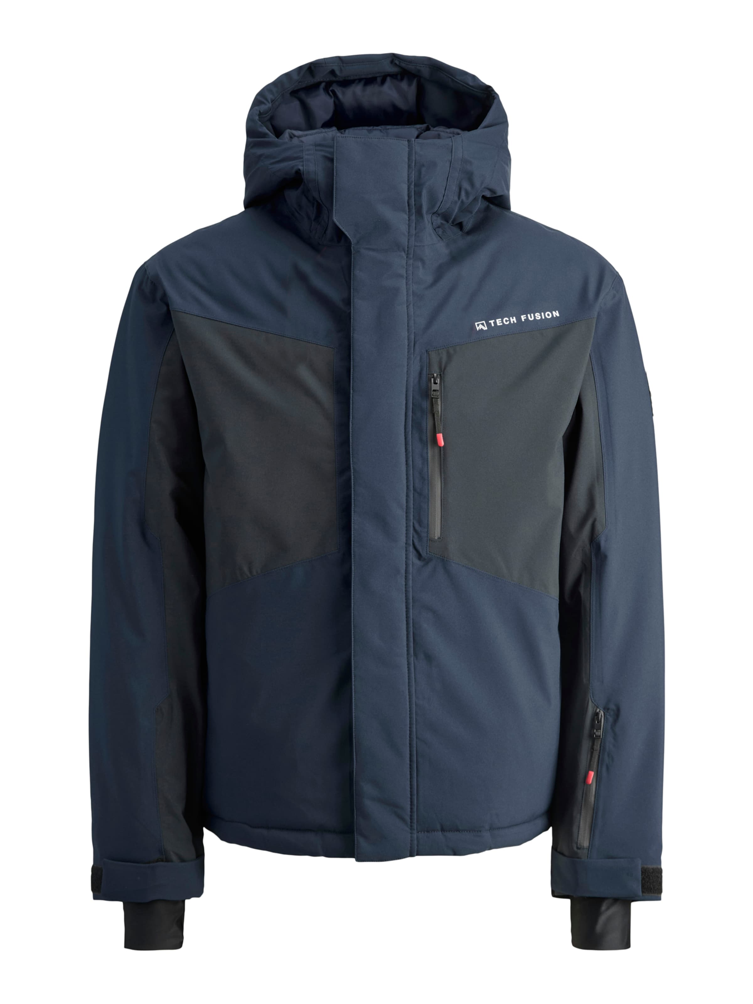 Veste d’hiver 'JJAlpes' Jack & Jones Junior en bleu : devant