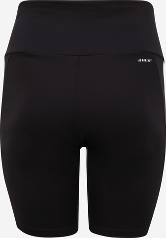 Skinny Pantaloni sport de la ADIDAS SPORTSWEAR pe negru