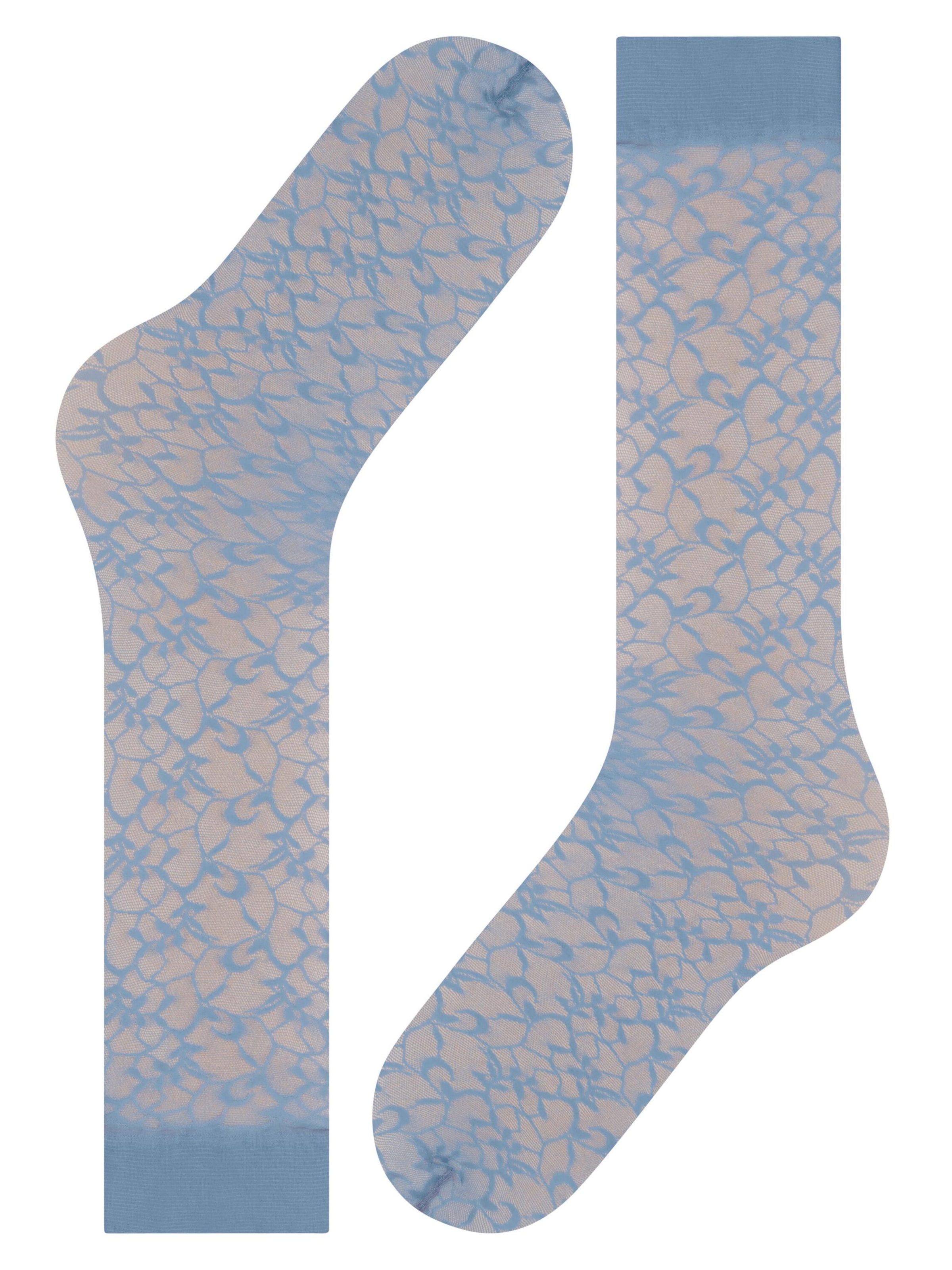 FALKE Overknee Strümpfe 'Soft Spell'‌‌‌‌‌‌‌‌‌‌ in Blau