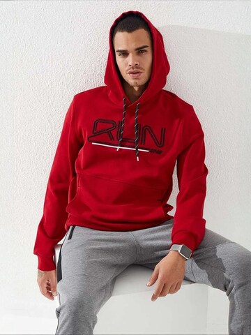 Tommy Life Sweatshirt 'Sweatshirts' in Red
