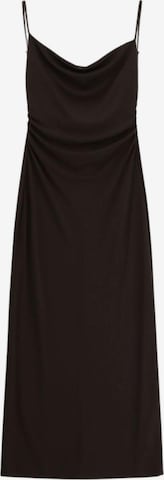 PLEASE - Vestido en marrón: frente