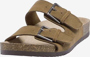 Pull&Bear Pantolette i brun: framsida