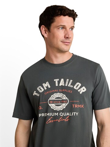 TOM TAILOR T-Shirt in Grün