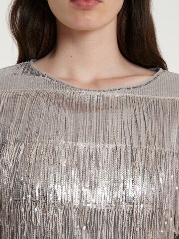 Ana Alcazar Cocktailkleid 'Tabora' in Silber