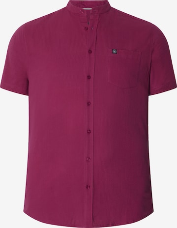 Jan Vanderstorm Hemd 'Albart' in Rot: Vorderseite