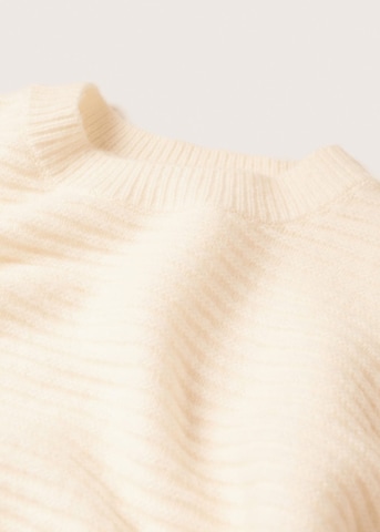 MANGO Pullover i beige