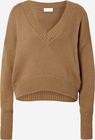 JAN 'N JUNE Sweater 'LUZ' in Brown: front