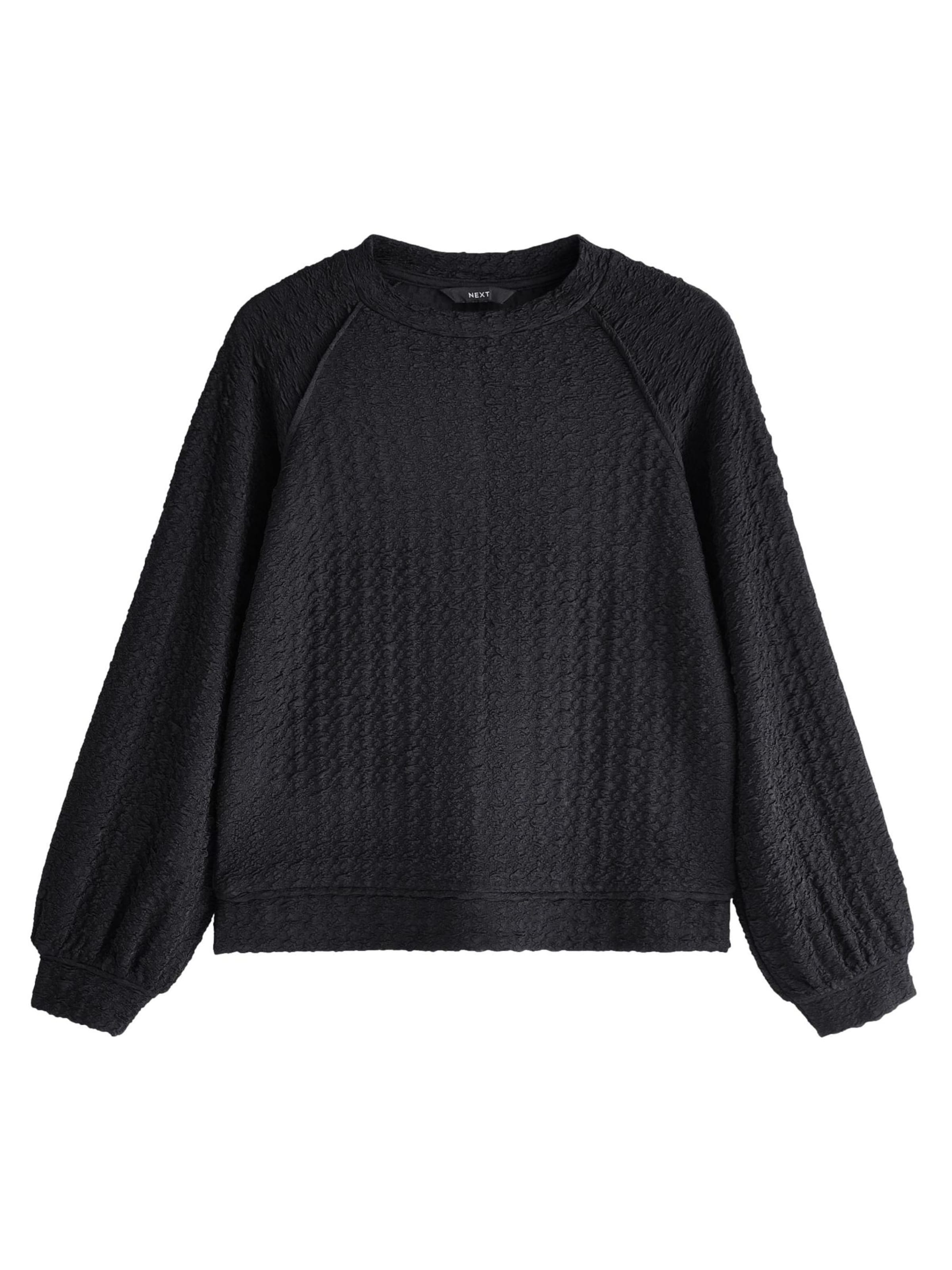 Next Svetr – černá: přední strana