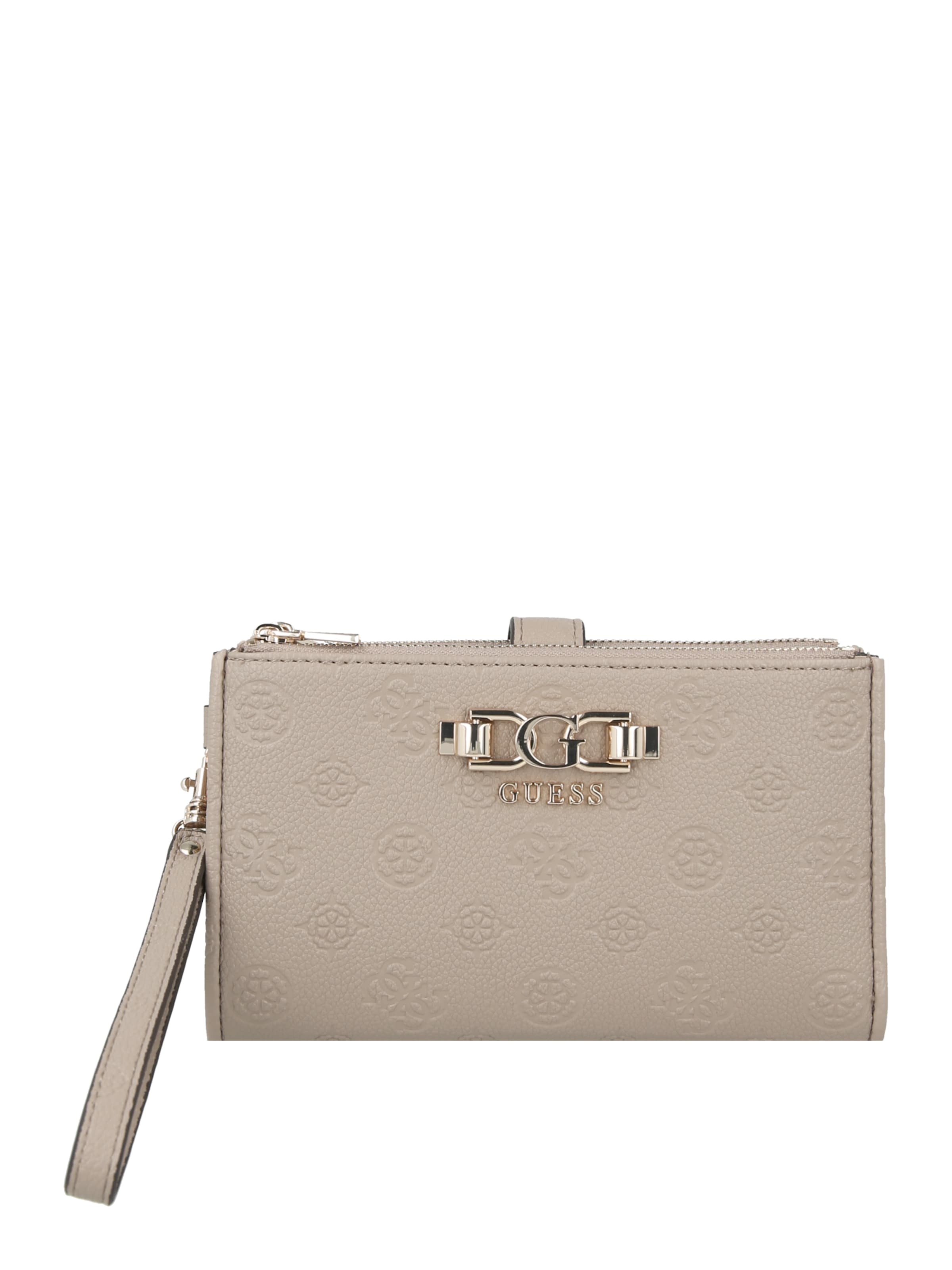GUESSNovčanik 'ANISE' - smeđa boja: prednji dio