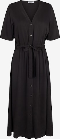minimum Платье-рубашка 'Biola' в Черный: спереди