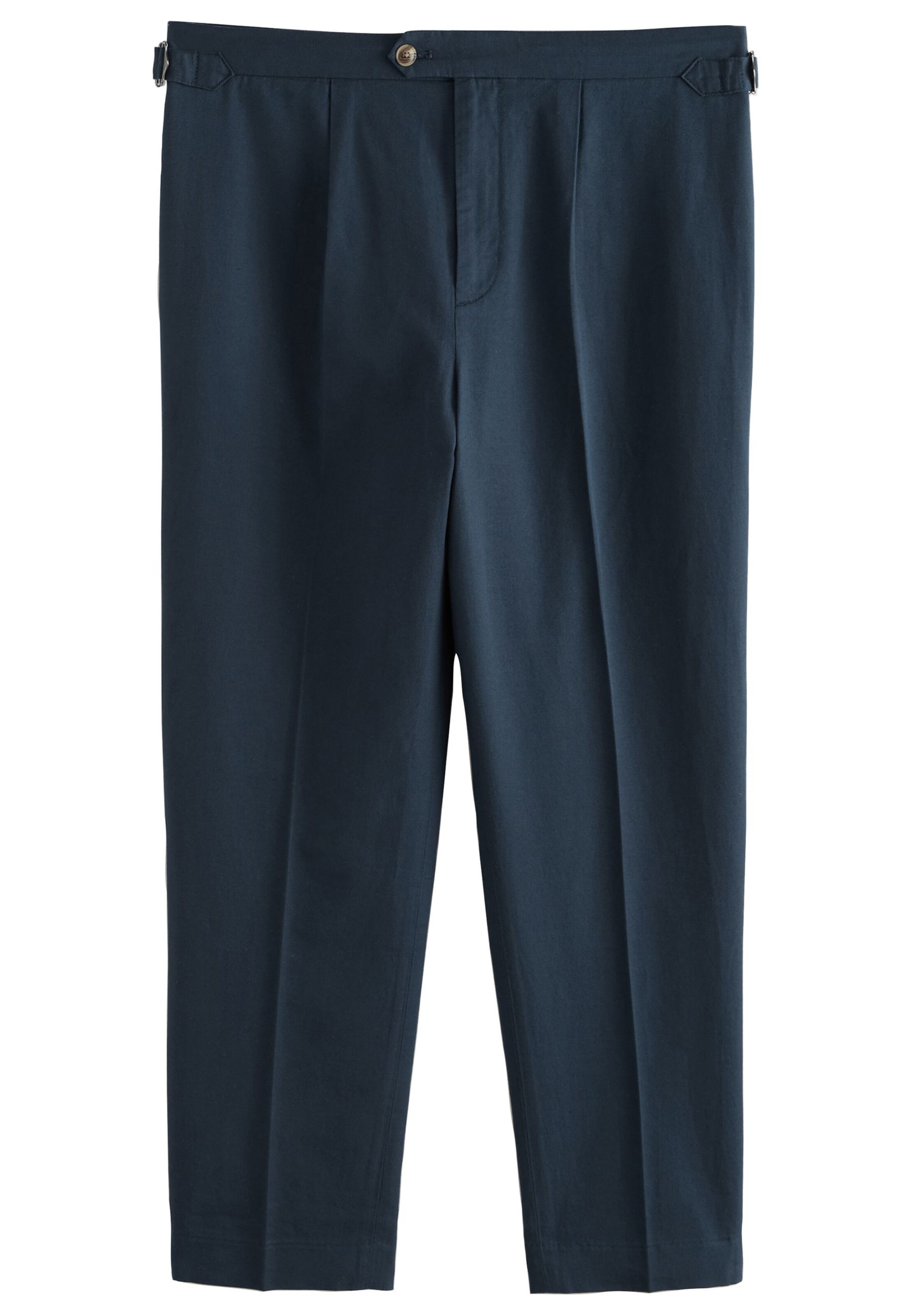 Next Брюки со складками в Синий: спереди