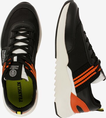 FRANKLIN & MARSHALL Sneakers laag 'ALPHA MATCH' in Zwart