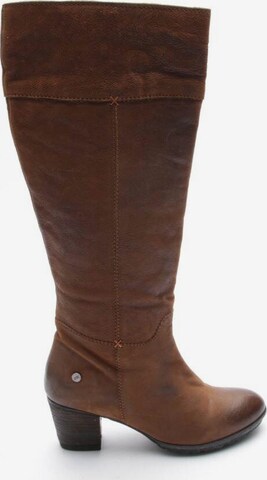 HECHTER PARIS Dress Boots in 37 in Brown: front