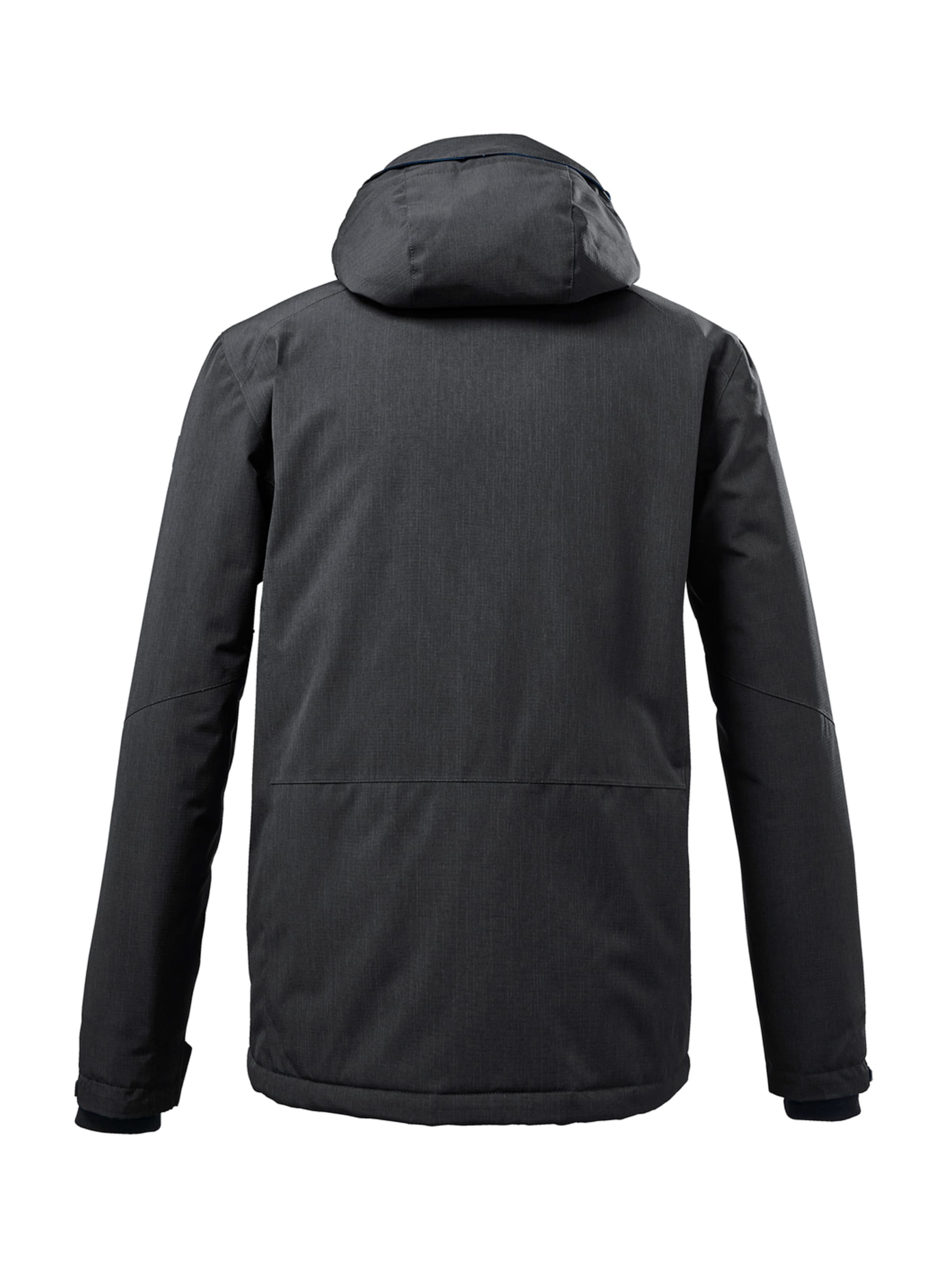 KILLTEC Outdoorjacke in Schwarz