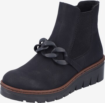 Rieker Chelsea Boots in Schwarz: predná strana