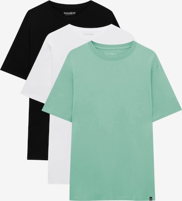 Pull&Bear T-Shirt in Mischfarben: predná strana